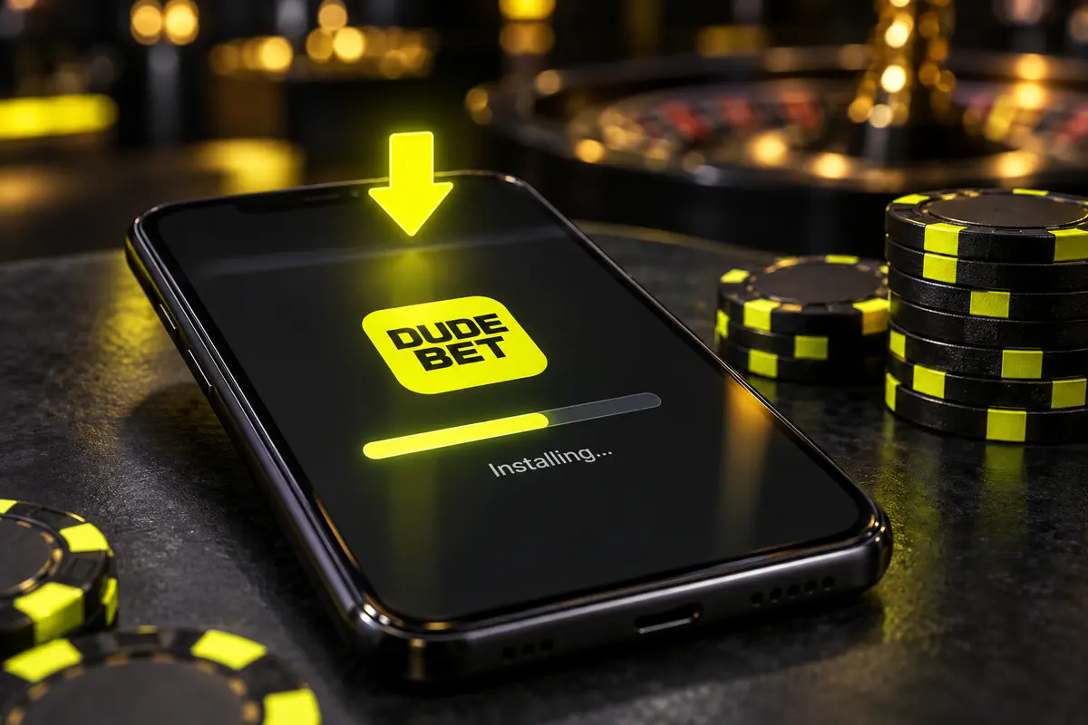 Встановлення apk-файлу Dude Bet на Android